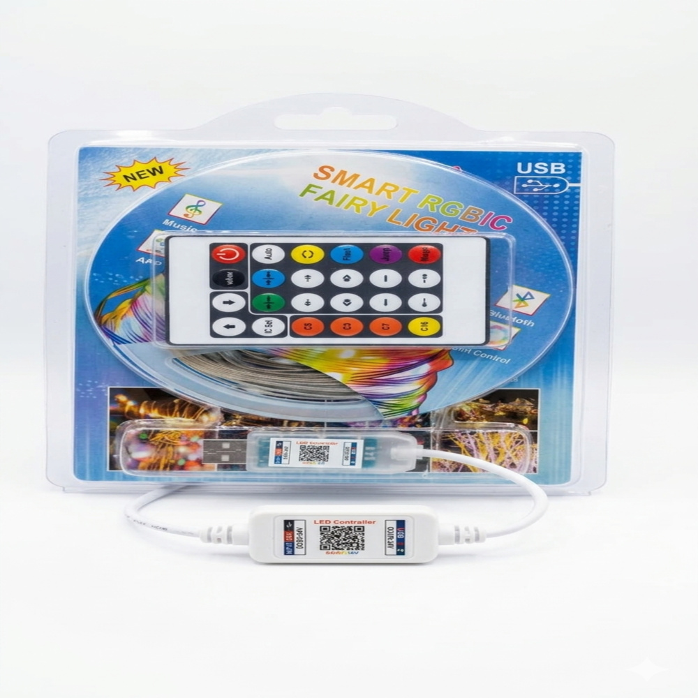 smart rgbic fairy lights